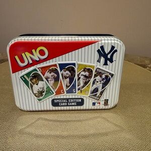 Vintage 2004 New York Yankees Edition UNO Card Game